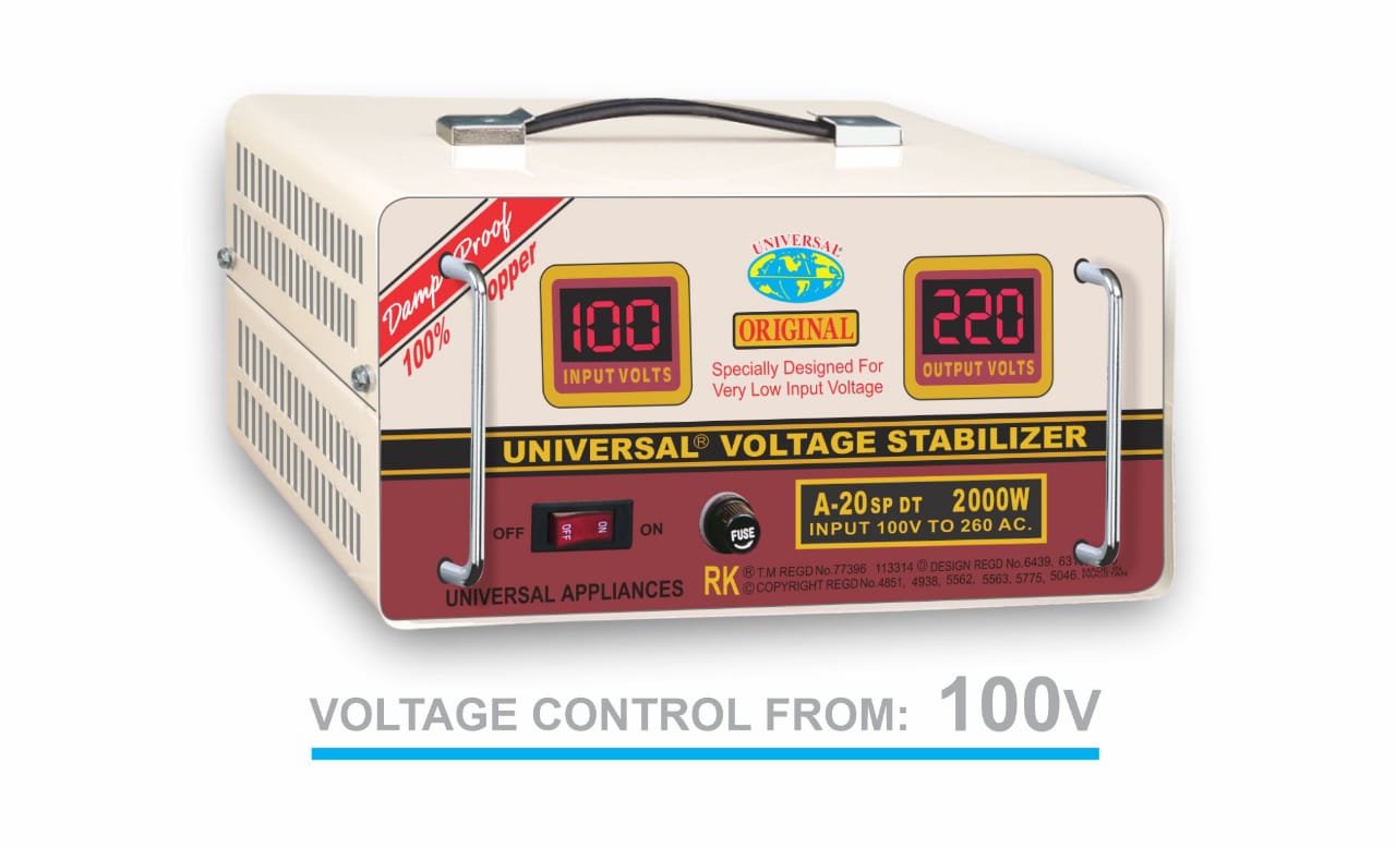 UNIVERSAL Voltage Stabilizer A20SP DT 2000W 100V-265V